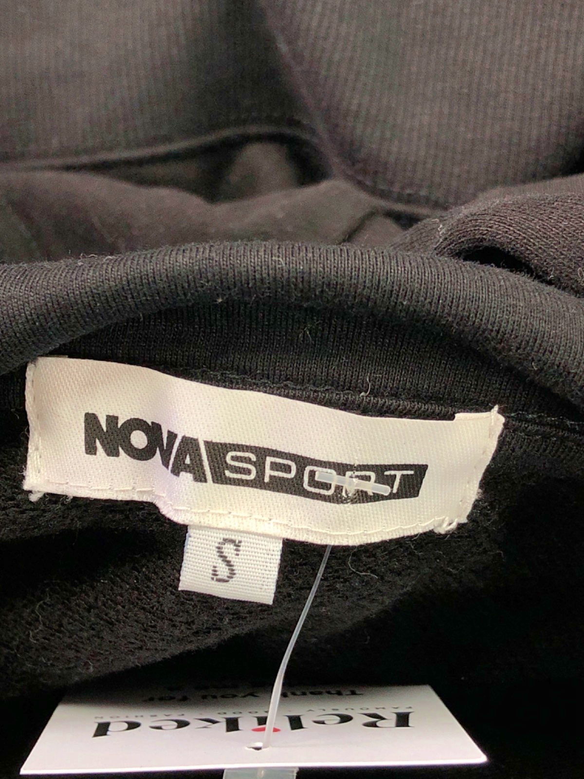 Nova Sport Black Hoodie UK S