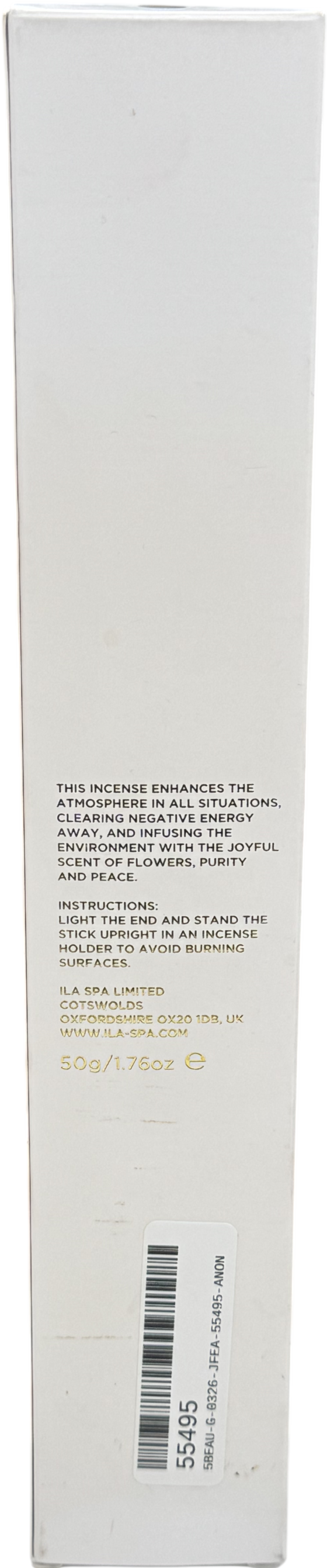 Ila White Incense For An Aroma Of Purity And Peace One Size
