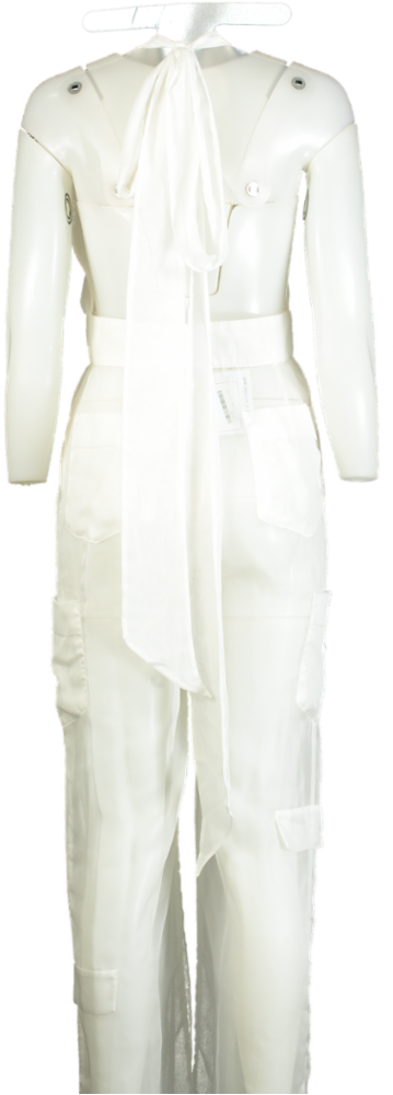 The Dolls House White Jumpsuit UK M