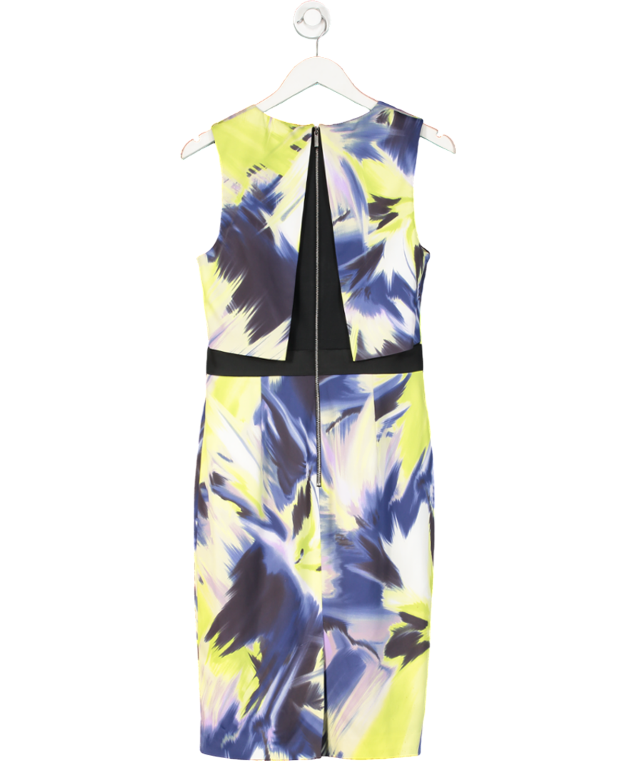 Karen Millen Multicoloured Sleeveless Midi Dress UK 14