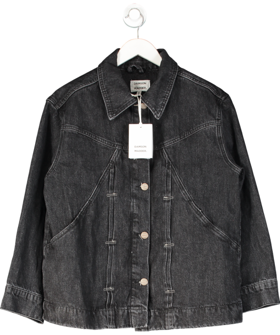 Damson Madder Stevie Shacket - Washed Black UK 8