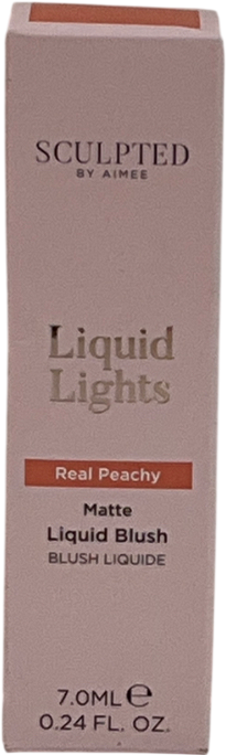 Sculpted by Aimee Liquid Lights Dewy Blush Real Peachy 7ml