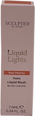Sculpted by Aimee Liquid Lights Dewy Blush Real Peachy 7ml
