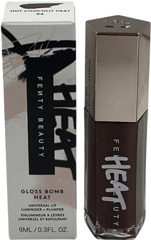 Fenty Gloss Bomb Heat Universal Lip Luminizer + Plumper 04 Hot Chocolit Heat 9ml
