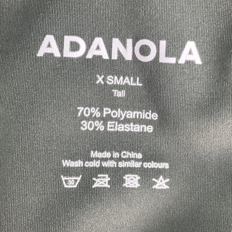 Adanola Green Ultimate Square Neck Bra &  Leggings UK XS