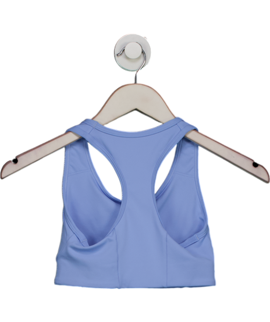 gymshark Essential Racer Back Sports Bra - Light Blue UK XS