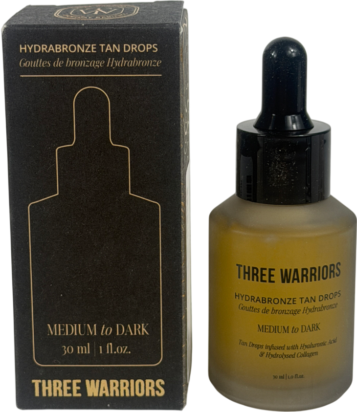 three warriors Face Tan Drop Medium/dark 30ml