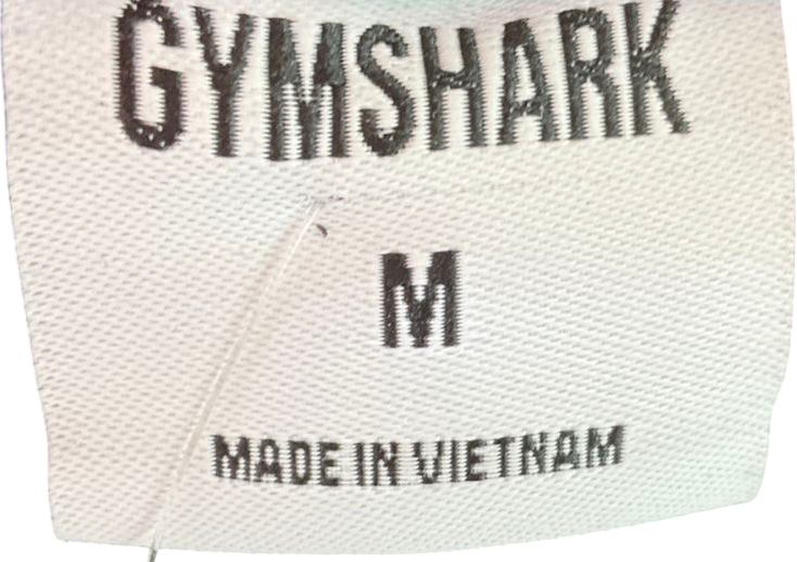 gymshark Black Fitness Graphic Shorts UK M