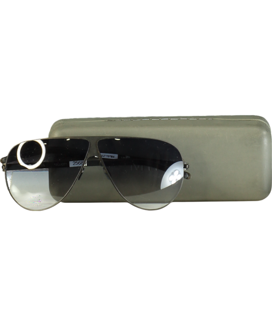 MYKITA Black Elliot Sunglasses One Size