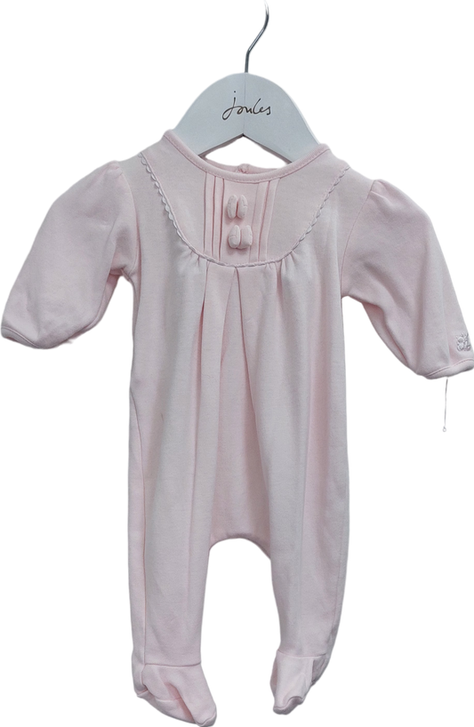 emilie et rose Pink Bow Baby Grow Newborn