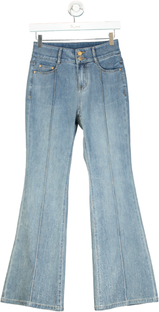 Goelia Blue Flared Jeans UK 6