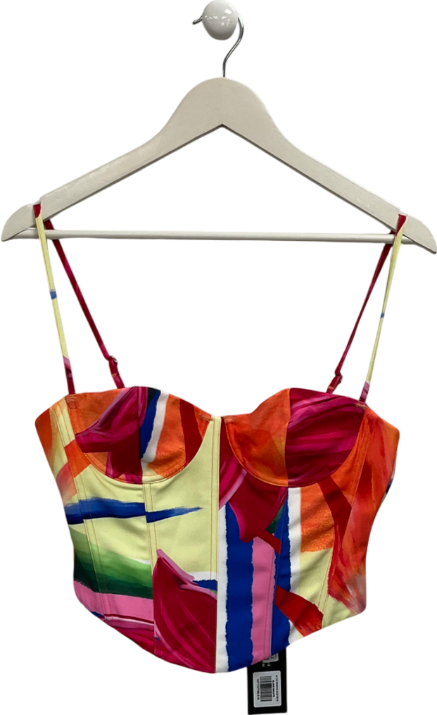 White Fox Multicoloured In The Morning Bustier UK M