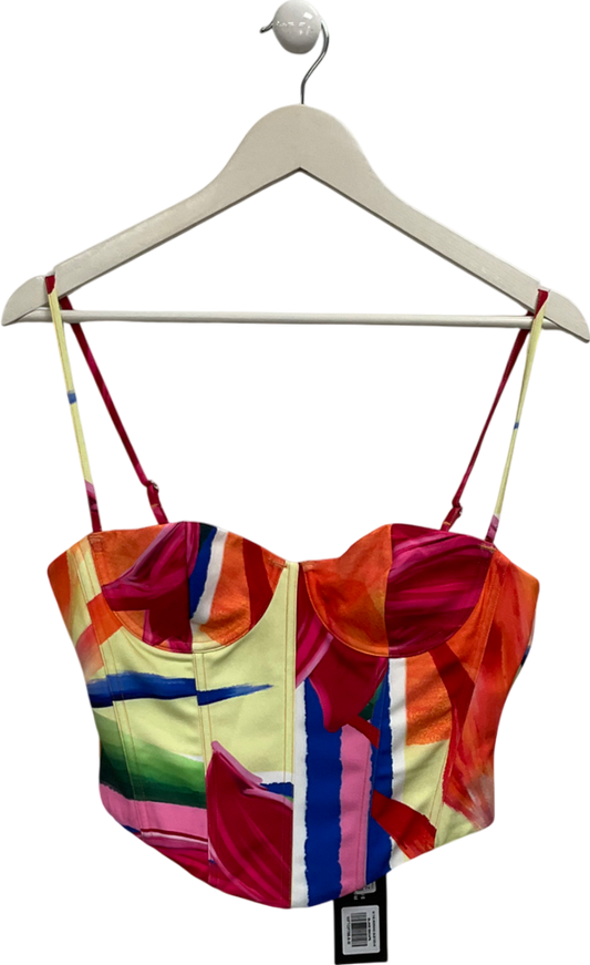 White Fox Multicoloured In The Morning Bustier UK M