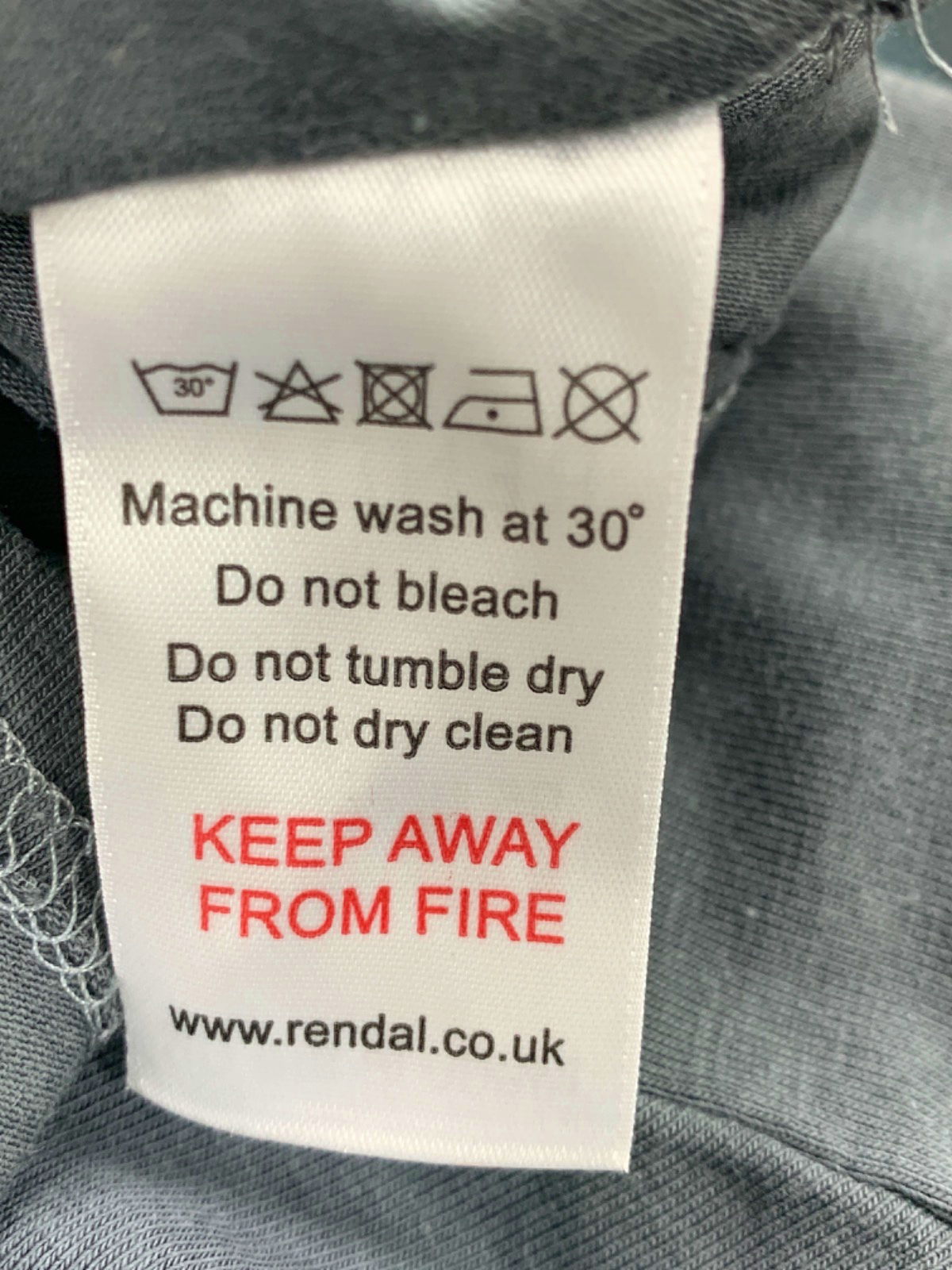 Rendal Grey Long Sleeve Top XS