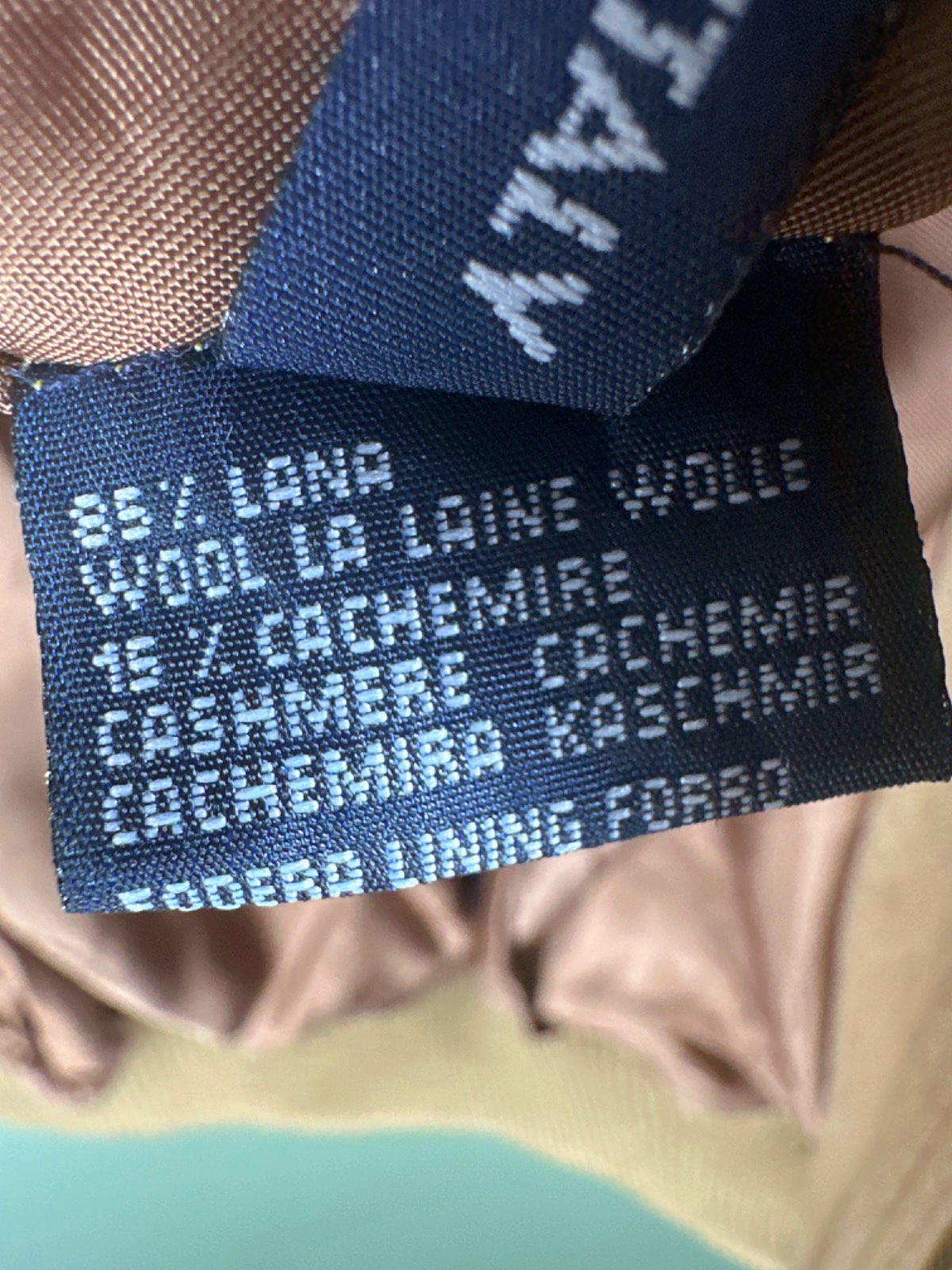 Paul & Shark Brown Wool and Cashmere Jacket UK XL