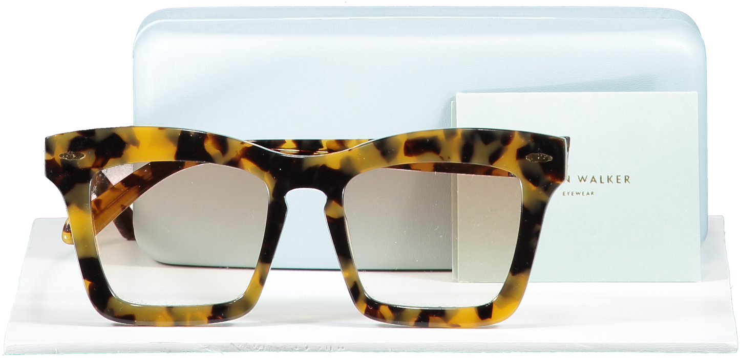 Karen Walker Brown Banks Sunglasses  in case