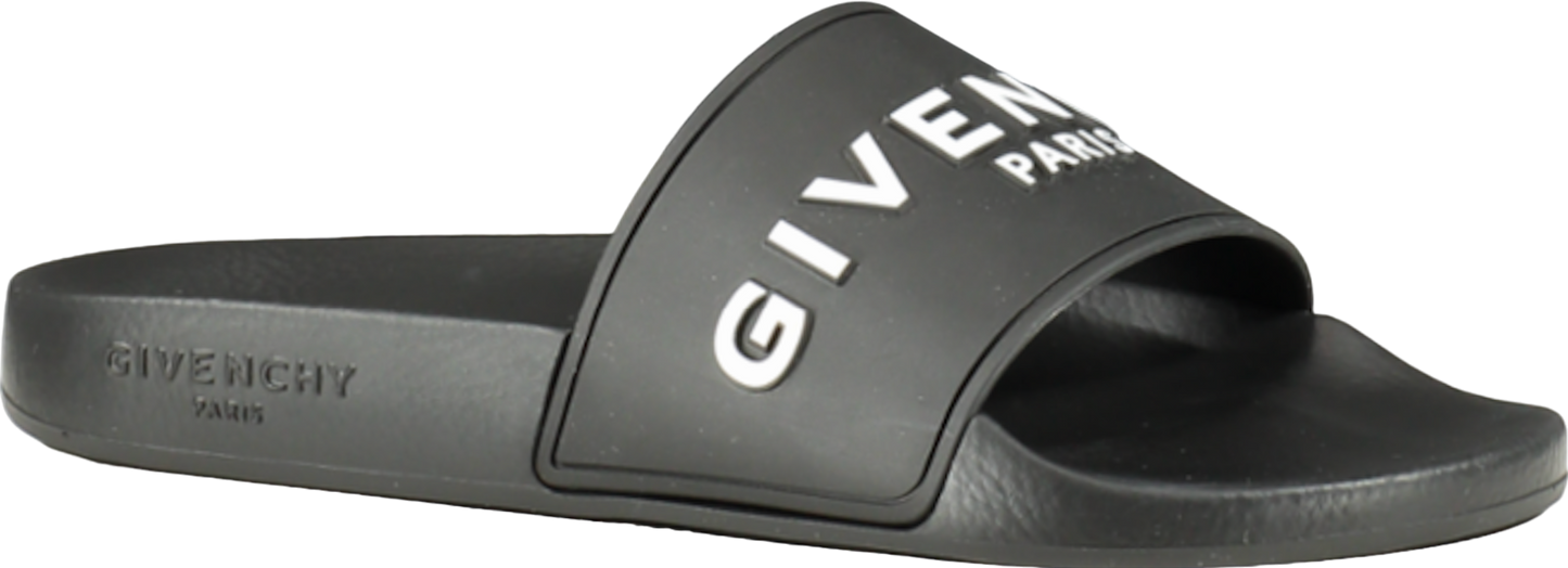 Givenchy Givenchy Black 3d Logo Sliders Sandals BNIB UK 3 EU 36 👠