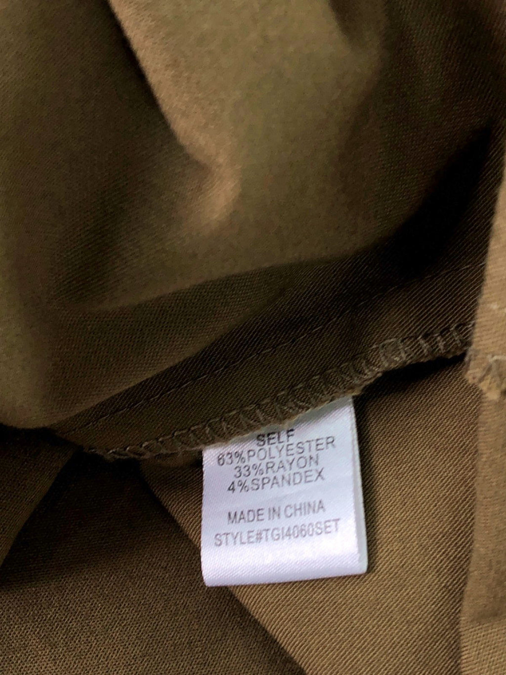 Fashion Nova Brown Mini Skirt UK S