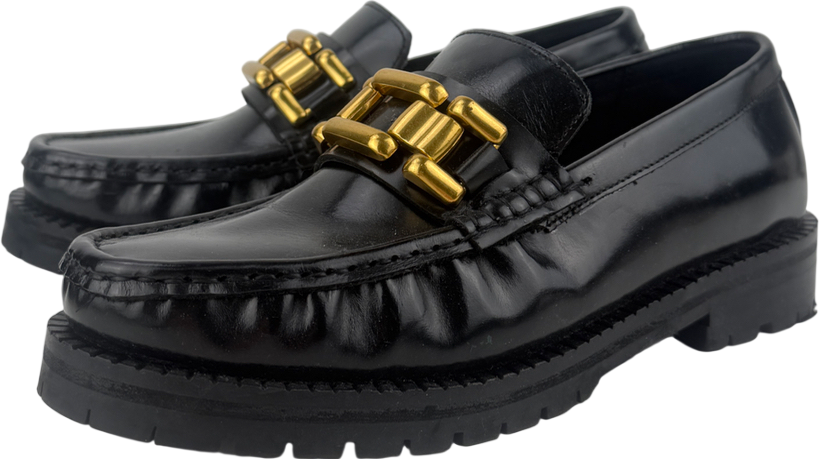 ASOS Memorize Leather Loafer In Black UK 5 EU 38 👠