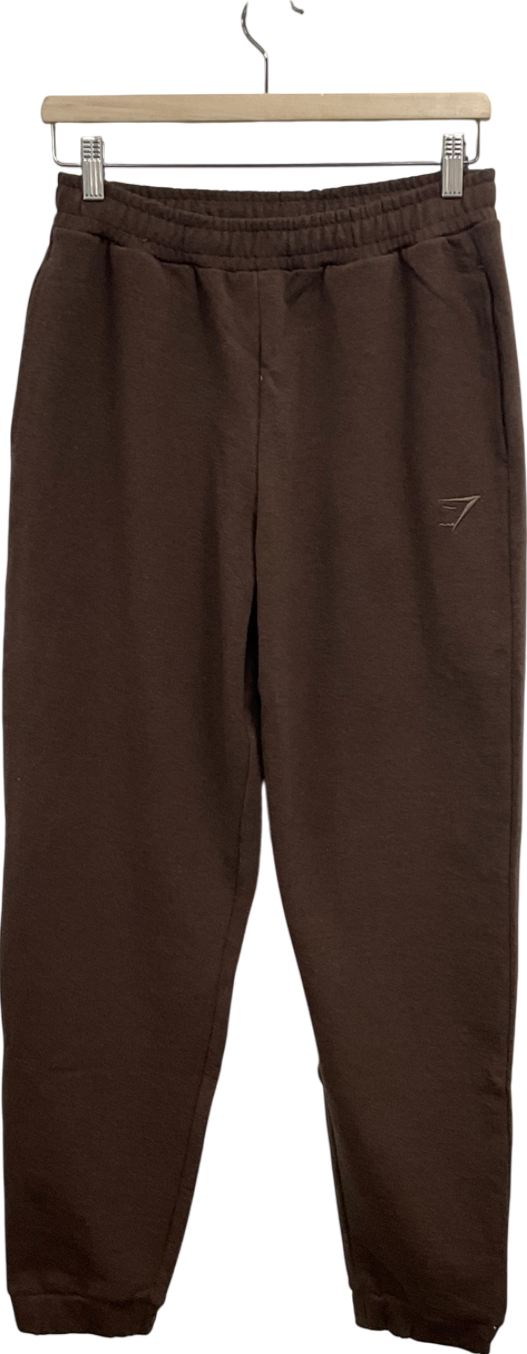 gymshark Brown Rest Day Sweat Joggers UK XS