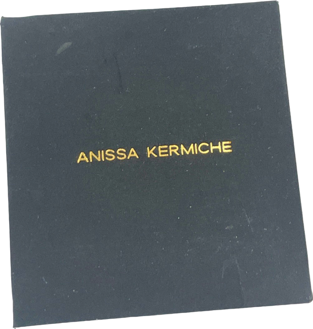 Anissa Kermiche Gold-Plated Rubies Boobies Sanded Pendant Necklace