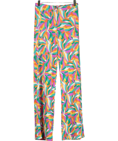 Y London Multicoloured Printed Elasticated Trouser One Size