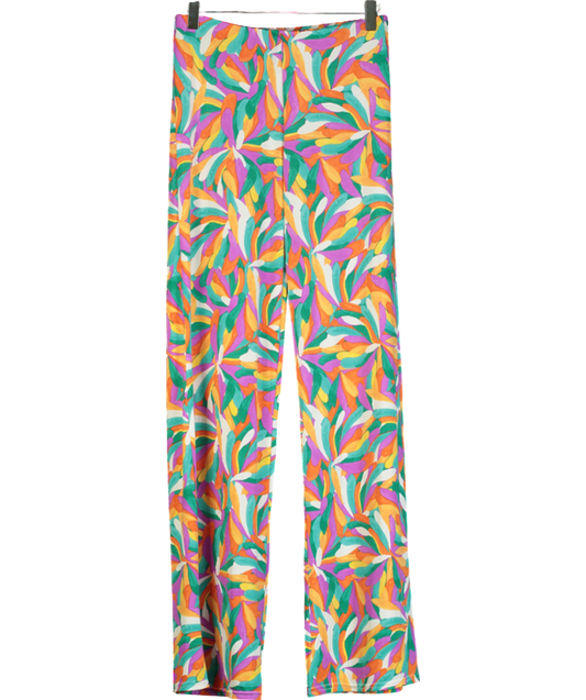 Y London Multicoloured Printed Elasticated Trouser One Size