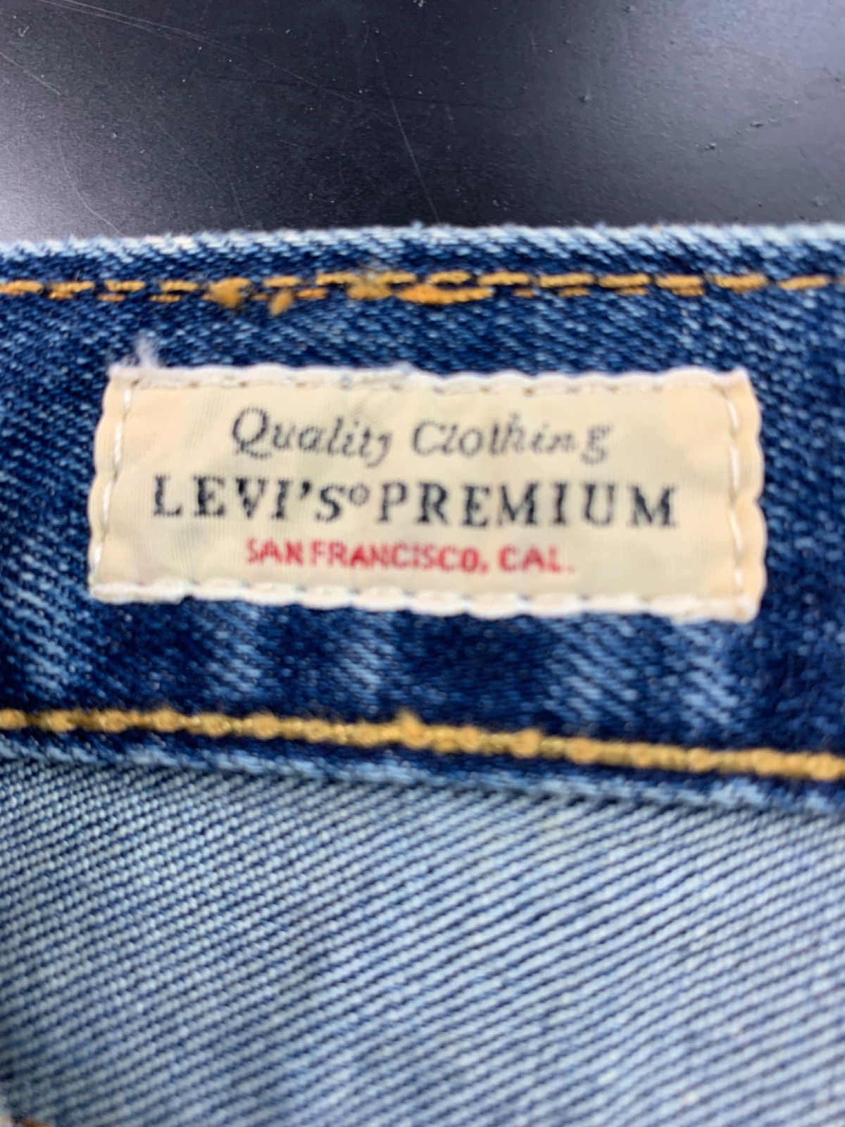 Levi's Blue 501 Original Fit Jeans W 34 L 32