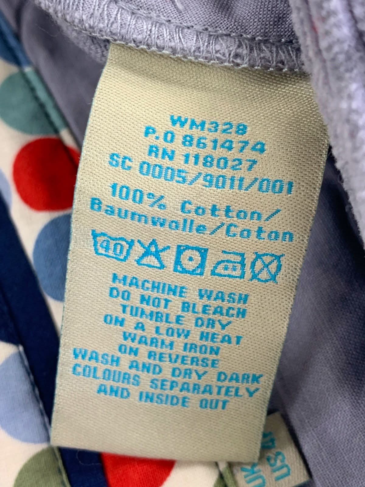 Boden Grey Corduroy Trousers UK 8P