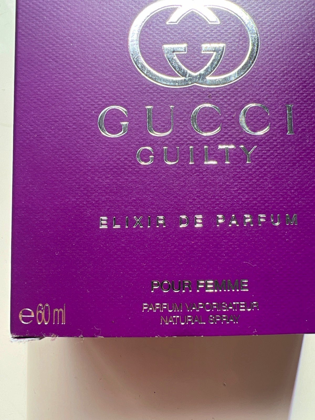 Gucci Guilty Elixir de Parfum Pour Femme 60ml