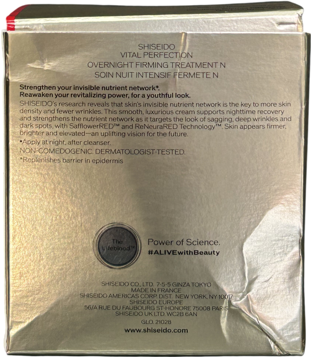 Shiseido Vital Perfection Overnight Firming Treatment 50ml