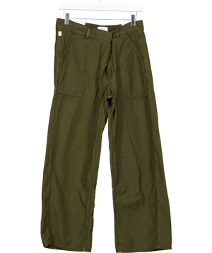 Citizens of Humanity Ines Crop Utility Trouser - Moss Green W24