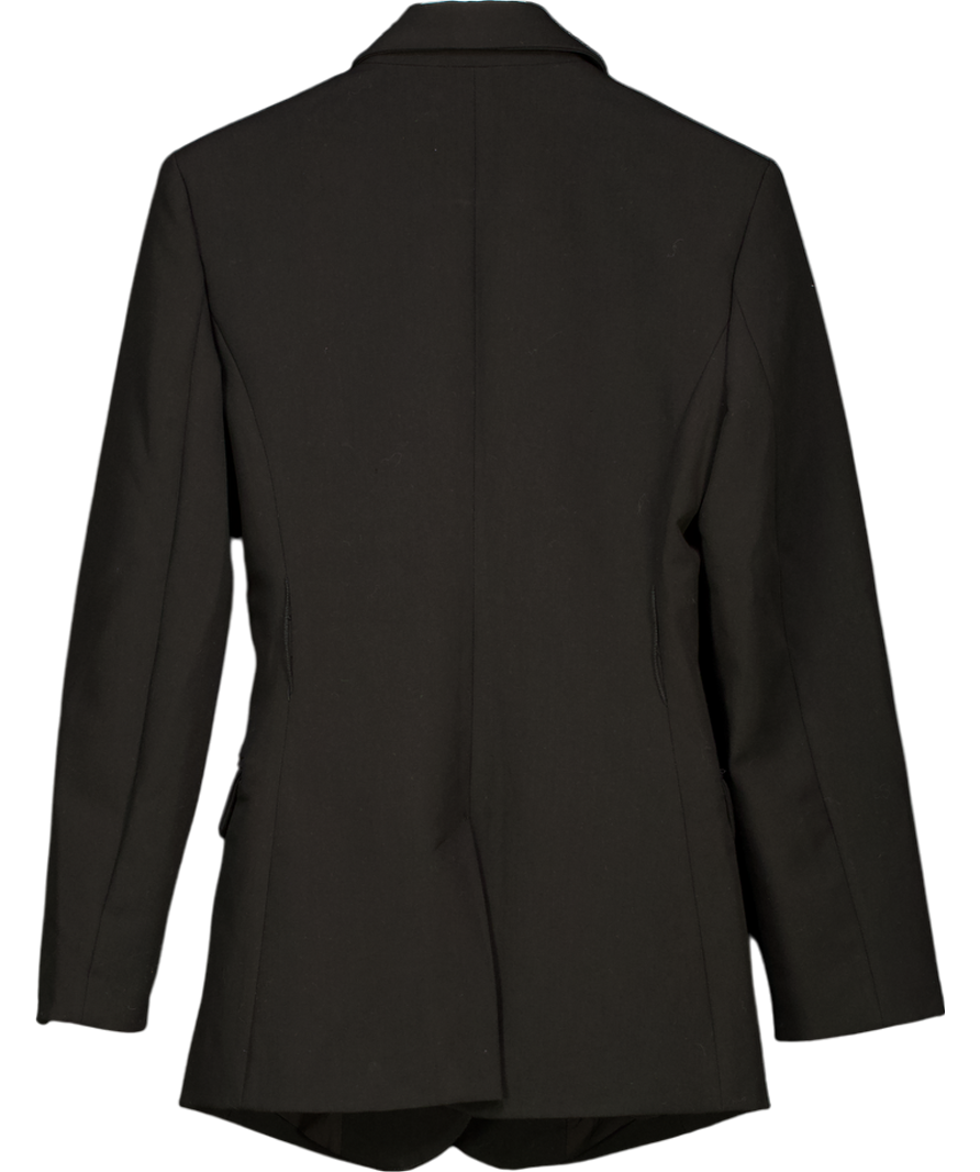 BOA Black Hourglass Single Breasted Blazer UK XS