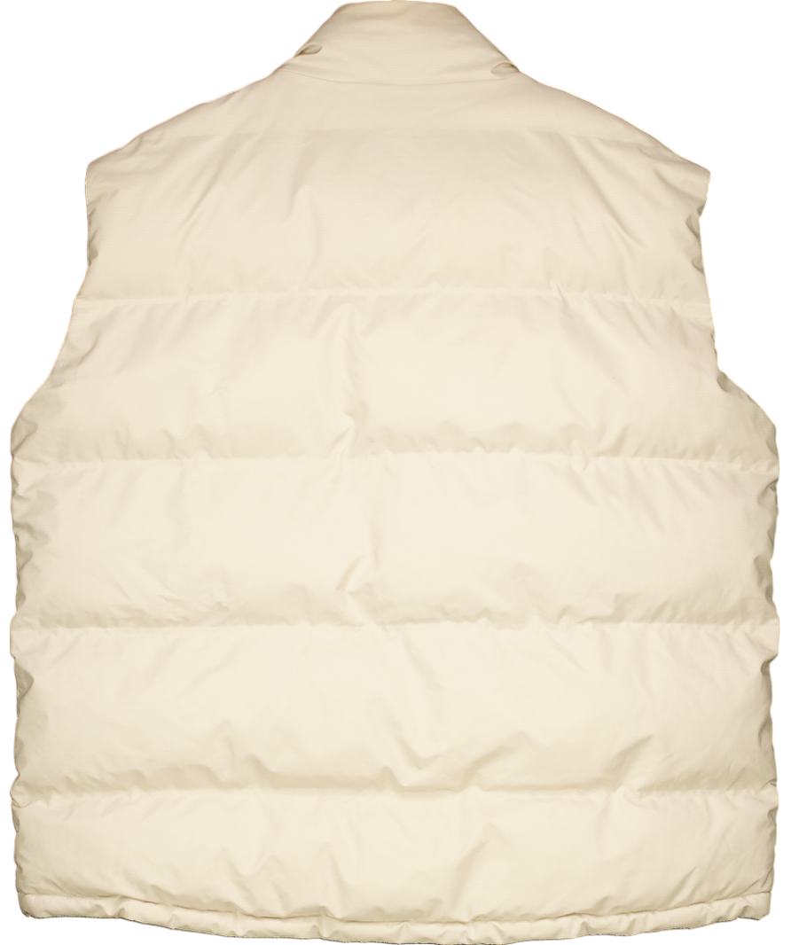 Weekday Beige Layer Puffer Gilet UK XL