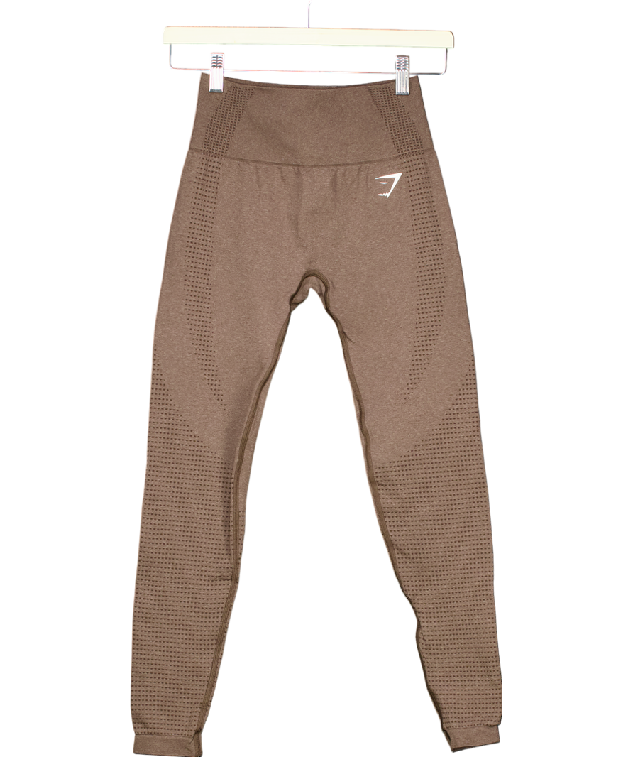 gymshark Brown High Waisted Leggings UK XS