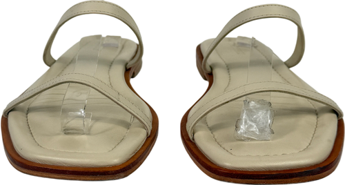 A.emery Cream Lome Leather Sandals UK 7 EU 40