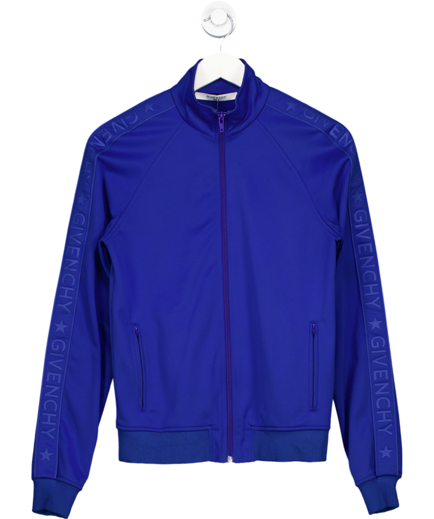 GIvenchy Blue Zipped Track Jacket UK 10