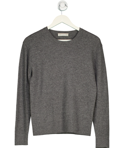 EVERLANE Grey The Boxy Crew Sweater In Cashmere UK S