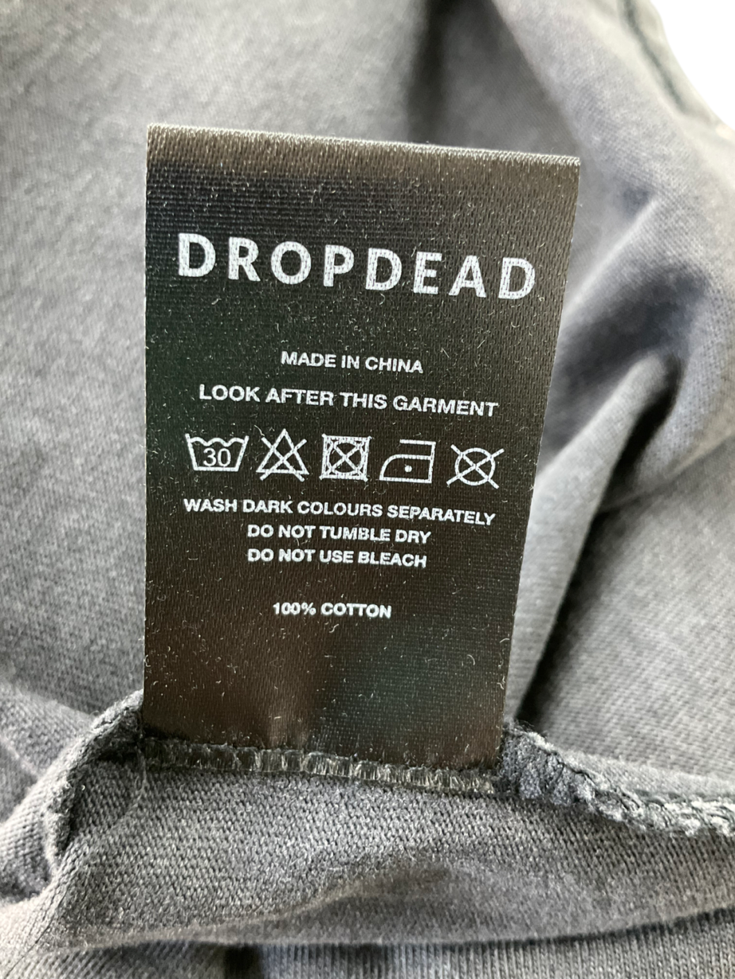 Drop dead Grey My First Tshirt 04 UK XXXL