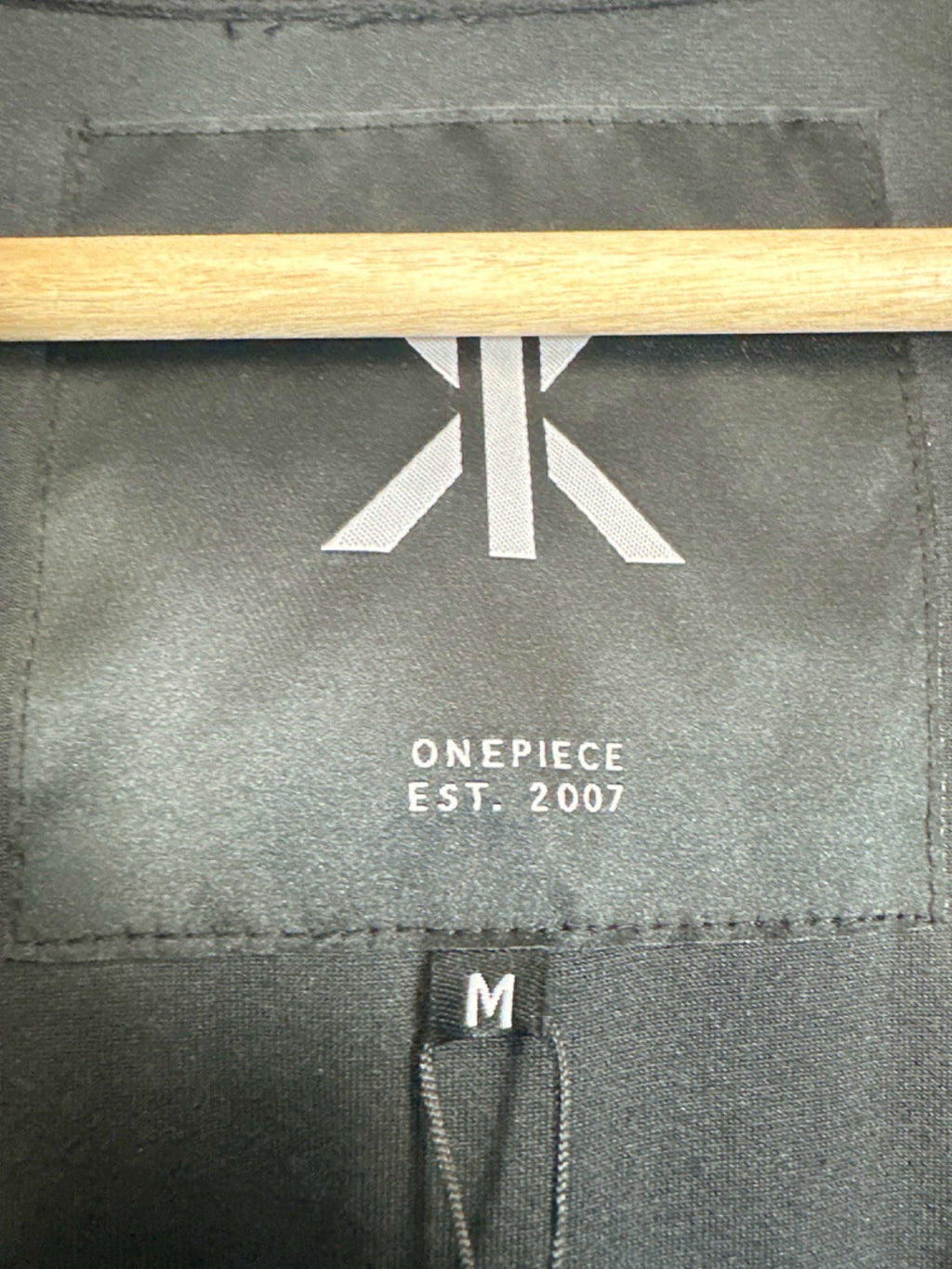 OnePiece Black Original Velvet Jumpsuit UK M