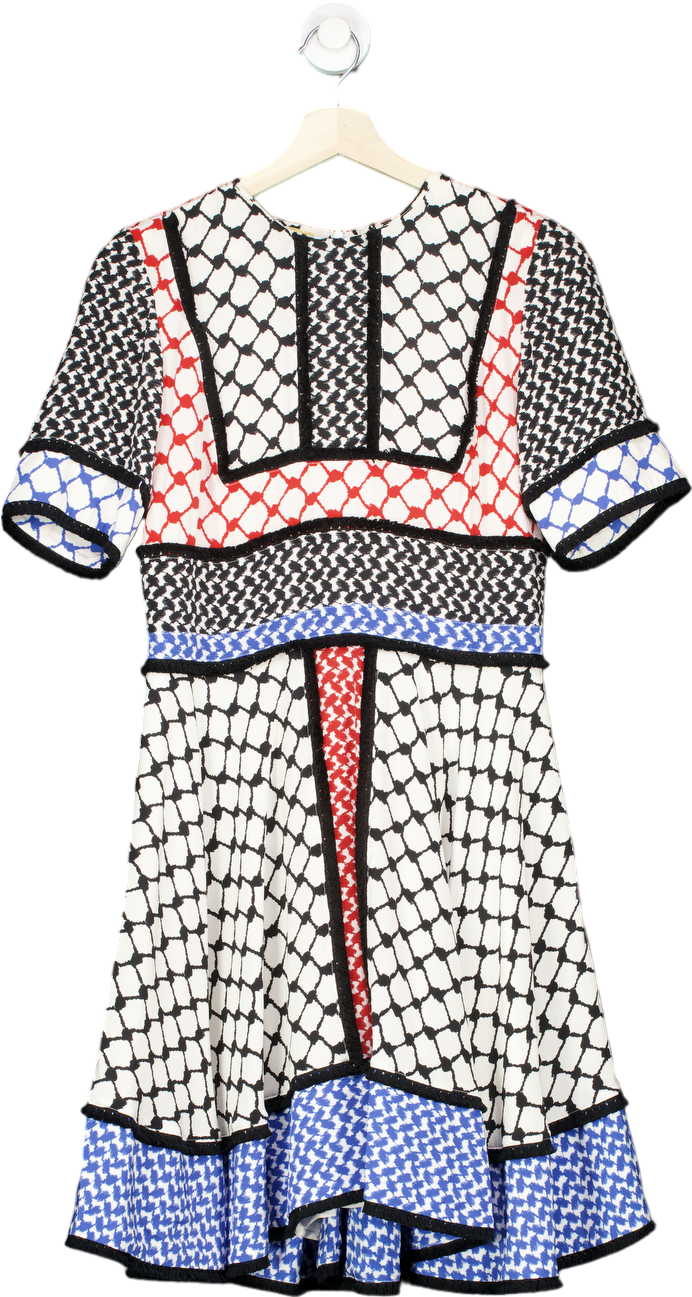 Dodo Bar Or Multicolour Pattern Dress EUR 44 UK 12