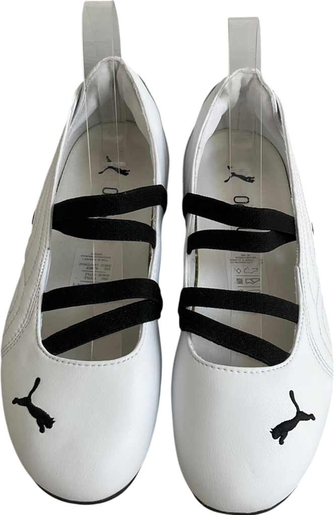 Puma White Speedcat Ballet Pumps UK 3.5 EU 36.5 👠