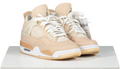 Nike Beige Jordan 4 Retro Shimmer trainers UK 4 EU 37 👠