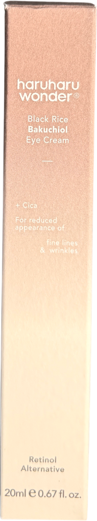 HaruHaru Wonder Wonder Black Rice Bakuchiol Eye Cream 20ml
