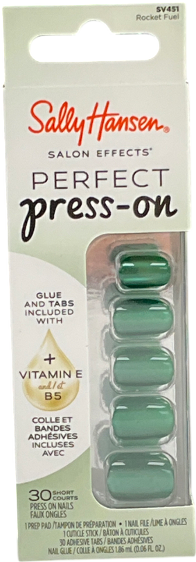 Sally Hansen Salon Effects Perfect Press-on Nails Rocket Fuel One size