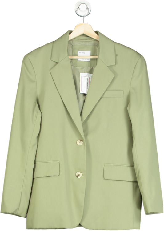 Bershka Green Blazer UK S