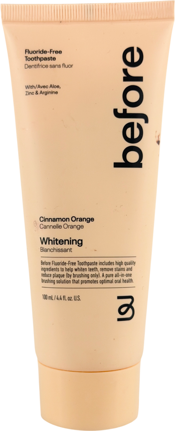 Before Whitening Toothpaste Cinnamon Orange 100ml