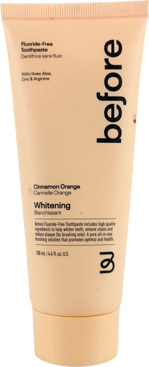 Before Whitening Toothpaste Cinnamon Orange 100ml