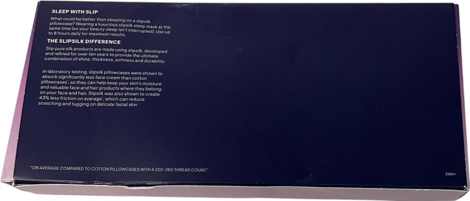 silp Silk Eye Mask Blue One size