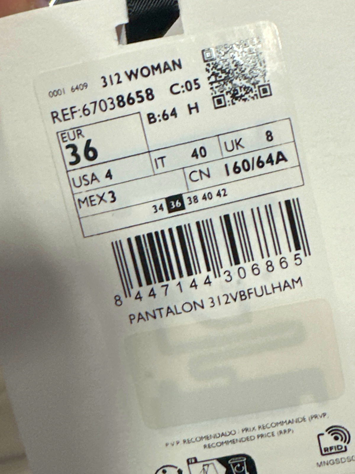 Victoria Beckham x Mango Beige Flared Trousers UK 8